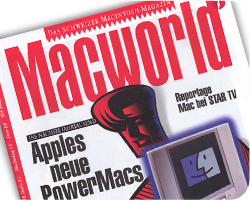 Macworld Magazine, graphics design